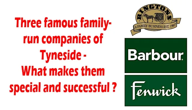 Three famous family-run companies of Tyneside, talk by David Faulkner