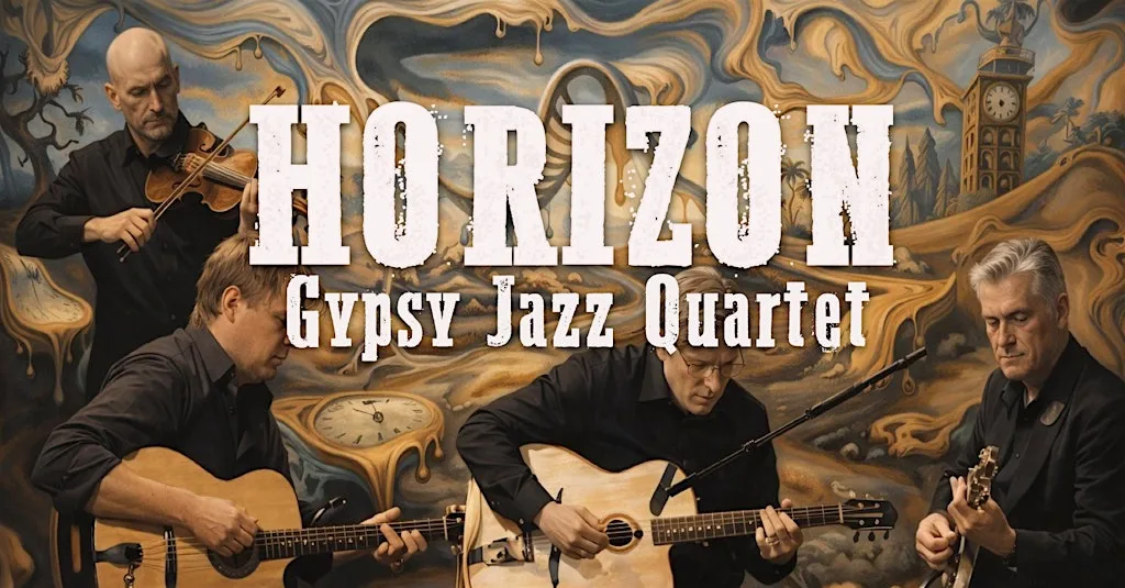 Horizon (Gypsy Jazz) - live at The Cat & Cage Folk Club, Dublin 07/10/26 at Cat and Cage