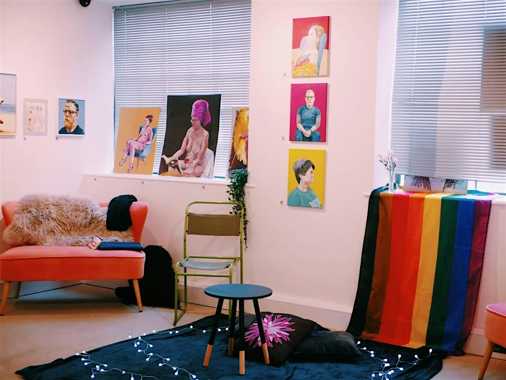 LGBTQ+ life drawing class at New House Art Space & Gallery
