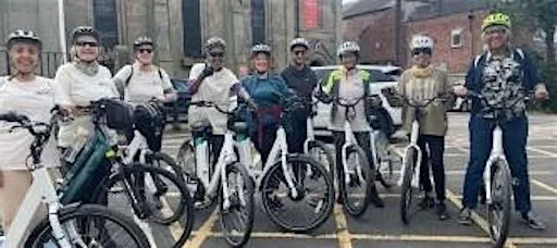 Try an e-bikes with Preston Pedals at Preston mobility shop