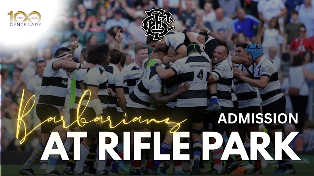 Barbarians FC v Banbridge RFC at Banbridge RFC