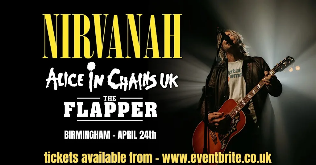 Nirvanah / Alice In Chains UK - Live @ The Flapper Birmingham 24/04/27 at The Flapper
