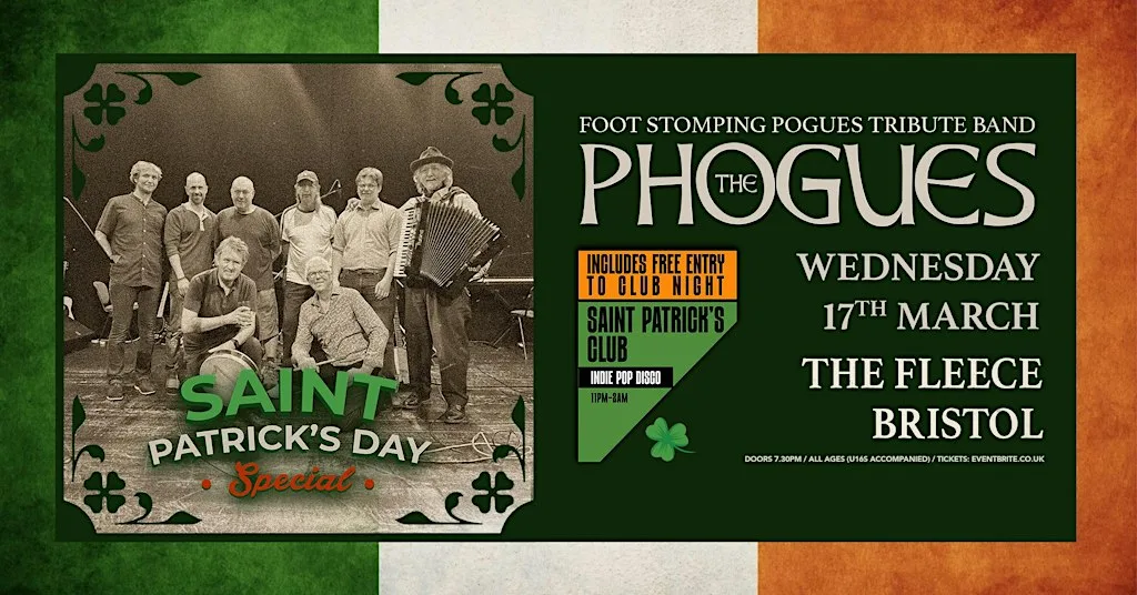 The Phogues - Pogues tribute band St Patrick's Day Special!