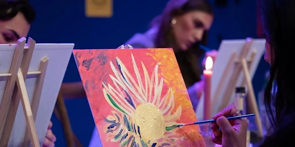 Boozy Brushes, Drag Hip Hop Tunes & Graffiti Blooms Paint Party! Edinburgh at Le Monde Hotel