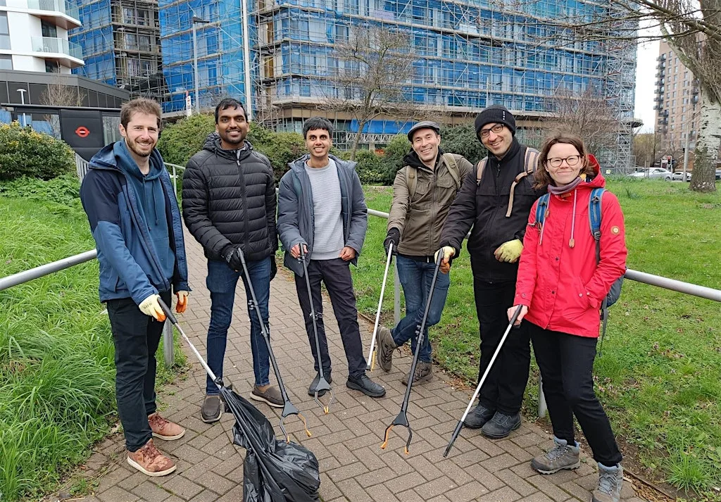 Litter Pick - Bromley Church House Gardens/Martin's Hill (SE London) at Bromley Library Gardens