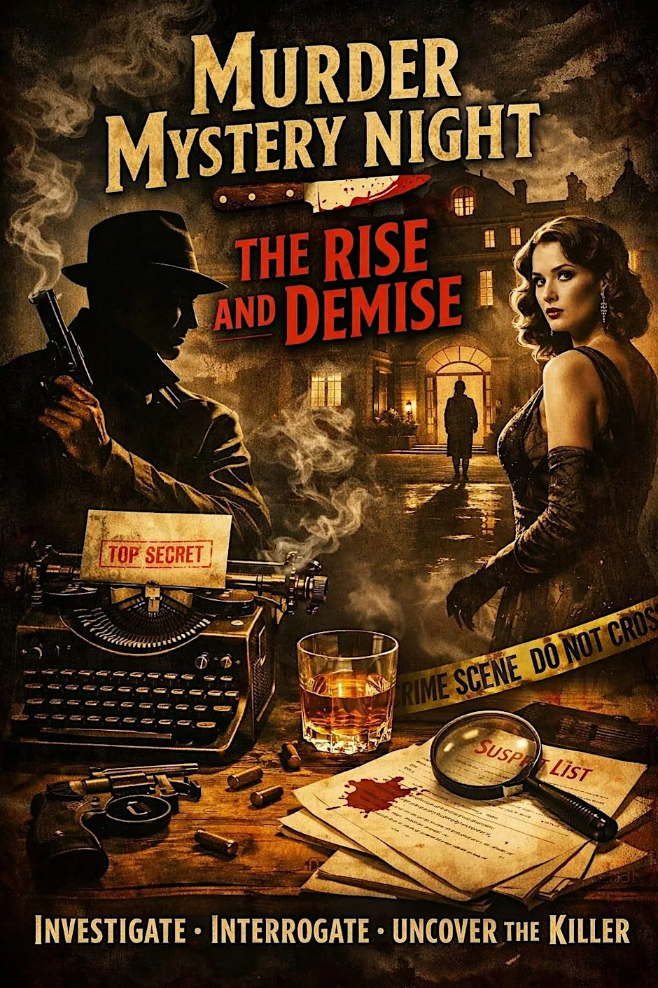 Murder Mystery Dinner: Can Your Team Crack The Turning? at Grains Bar Hotel