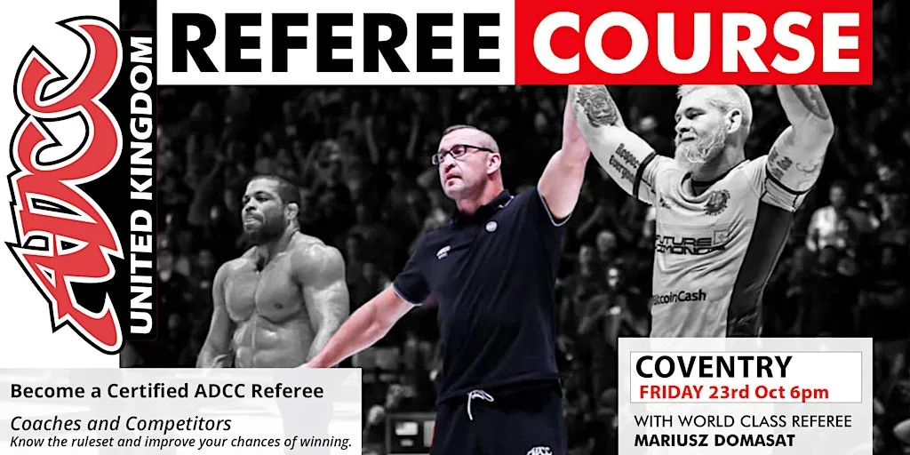 ADCC Referee Training & Certification - Coventry 2026 at Sports Connexion Leisure Club & Venue