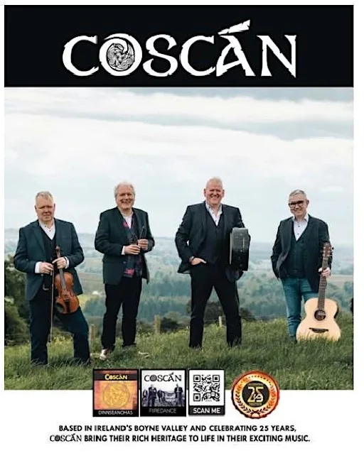 John Boyle O Reilly Festival present Coscán and Poitin Live at the Marquee at Dollys Bar