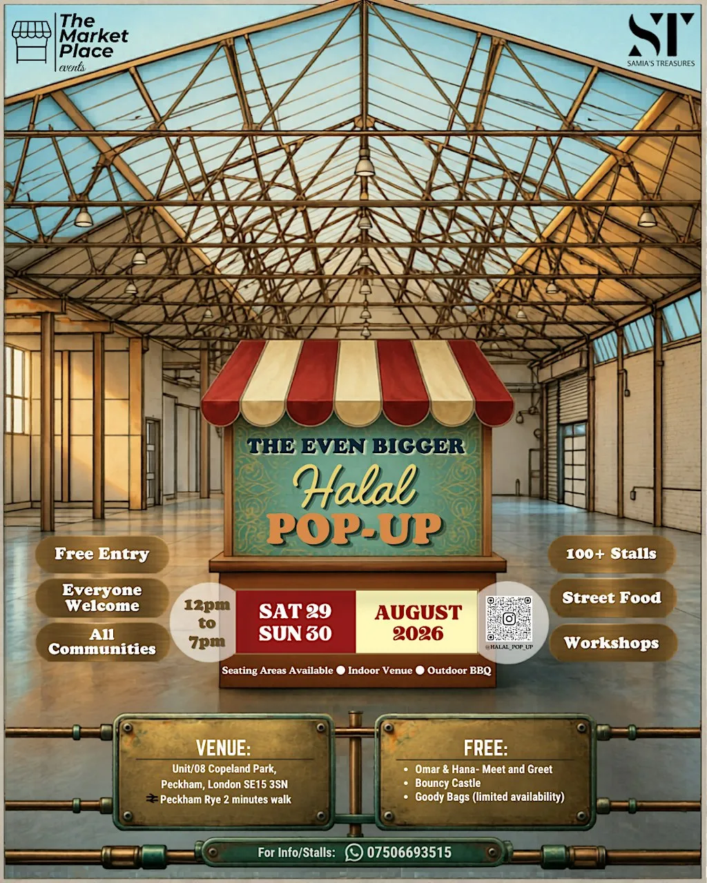 (Saturday) The EVEN Bigger Halal Pop-Up at Unit/08 Copeland Park