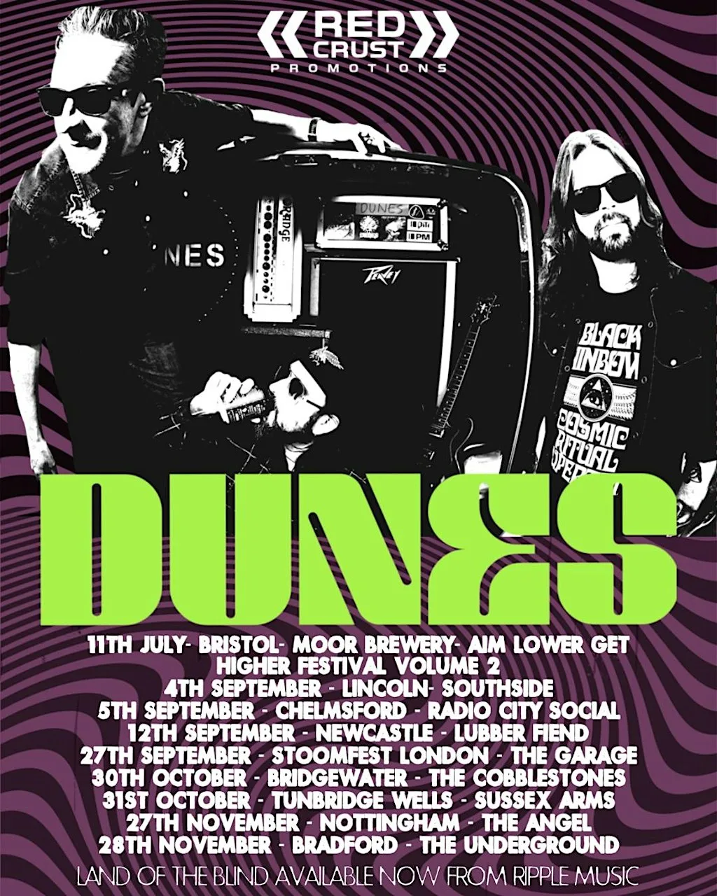 Dunes + The Grey + Ashes of Iron + Waheela at The Lubber Fiend