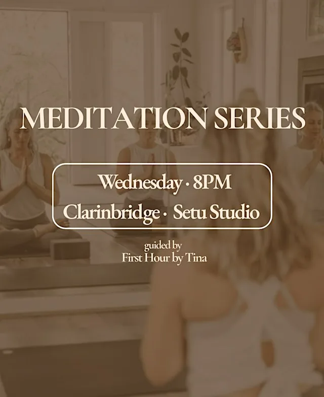 ✨ Meditation Series ✨ 4-Week Classes for Beginners in Setu Studio at Setu studio bungalow 2