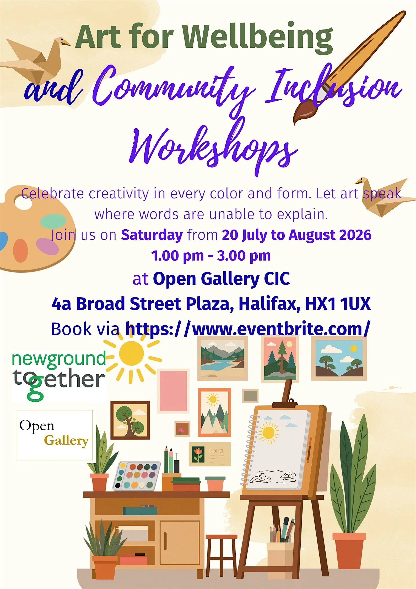 Art for Wellbeing & Community Inclusion