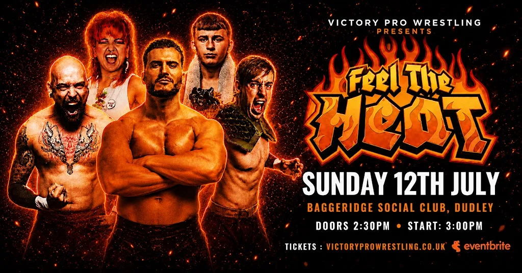 Victory Pro Wrestling Returns | Sunday 12 July | Baggeridge Social Club