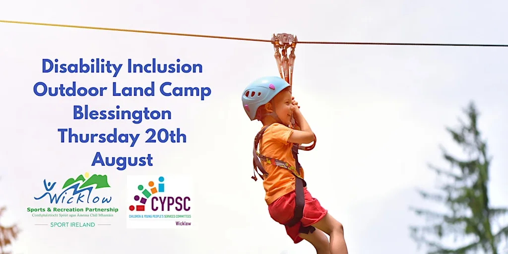 Disability Inclusion Outdoor Land Camp 8 to 11 years 9.30am to 12.30pm at CP Adventure