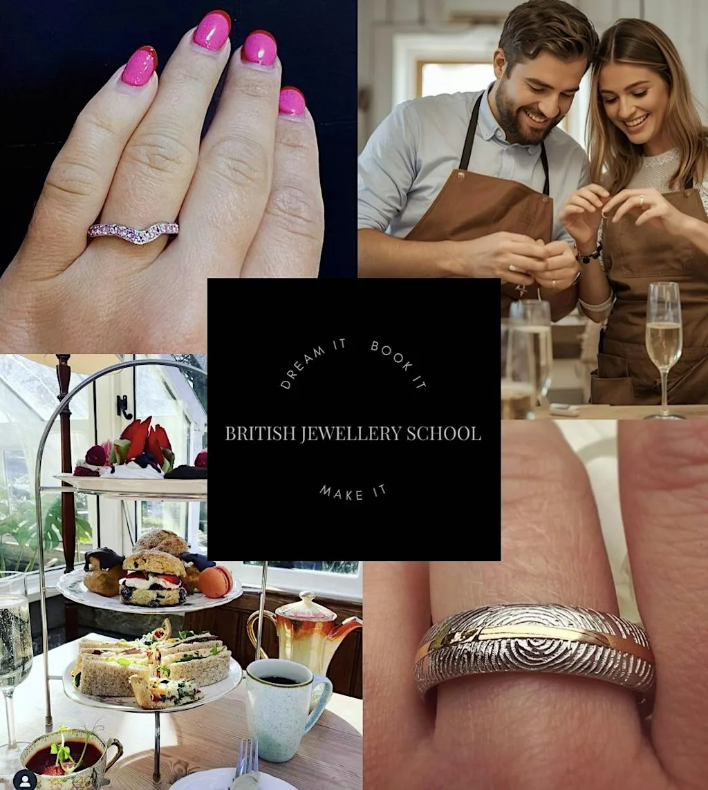 Wedding Band Making Experience Day With Afternoon Tea.