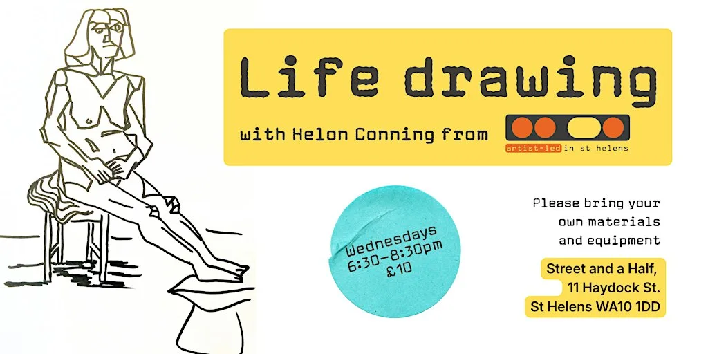 Life & portrait drawing sessions at Street And A Half