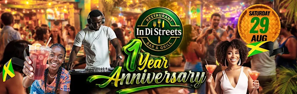 In Di Streets Restaurant Bar & Grill (Anniversary) at 35 East Hill