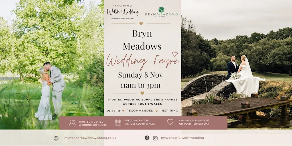 Bryn Meadows Wedding Fayre – Sunday 8 November 2026 at Bryn Meadows Hotel & Spa