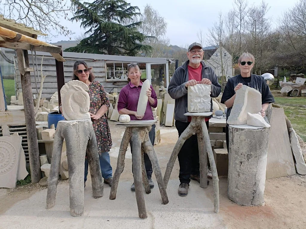 Two-day 3D Stone Carving Workshop with Sebastian Rasch at Llanthony Secunda Priory
