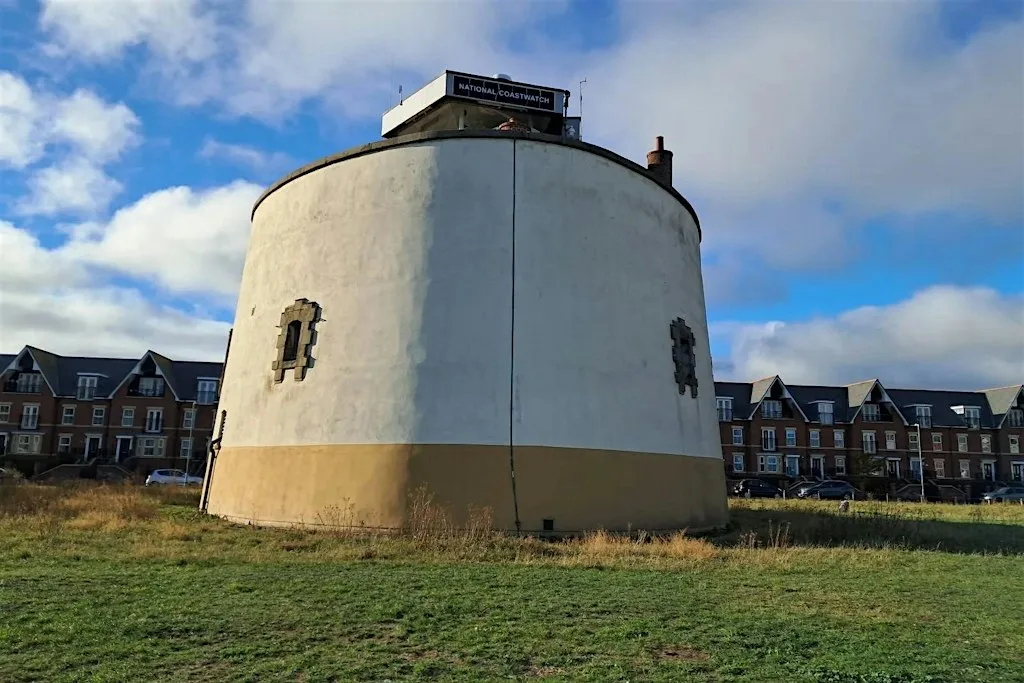 Guided Tours of Martello P in Felixstowe at Martello P