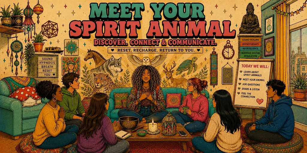 Meet your Spirit Animal at Sass and Self Help