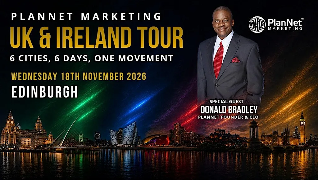 PlanNet Marketing - UK & Ireland Tour - Edinburgh at Radisson Blu Hotel, Edinburgh City Centre