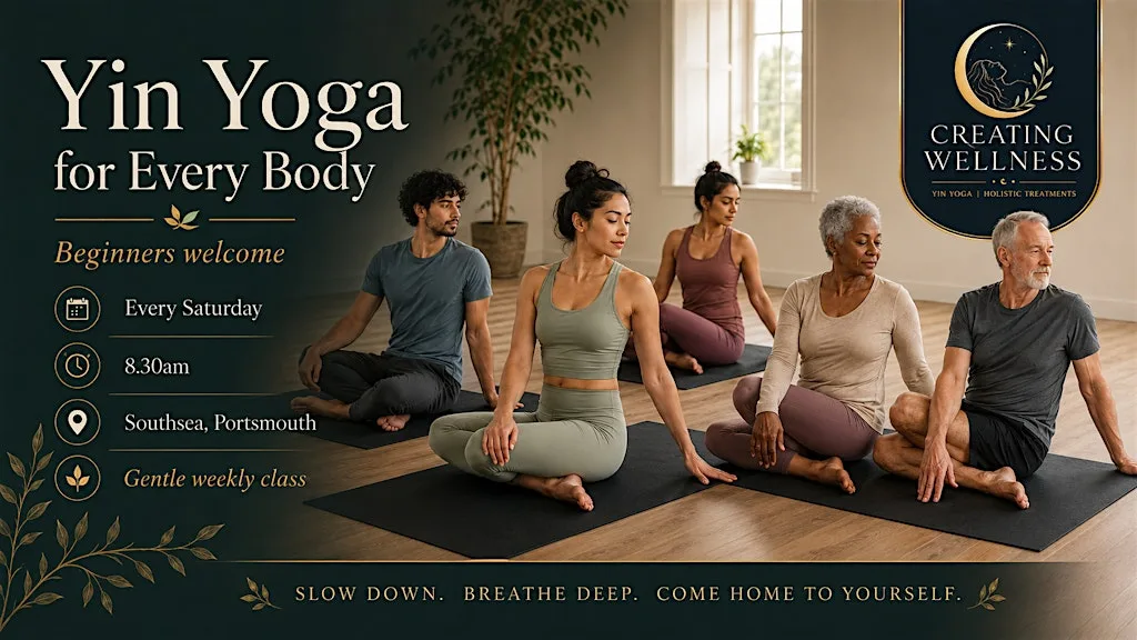 Saturday Morning Yin Yoga in Southsea at St Margaret's Community Church