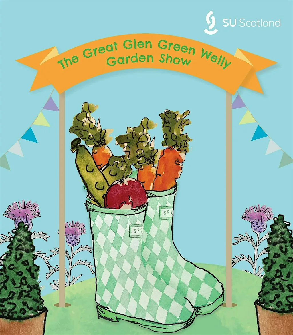 The Great Glen Green Welly Garden Show at Stobswell Trinity Church Dundee
