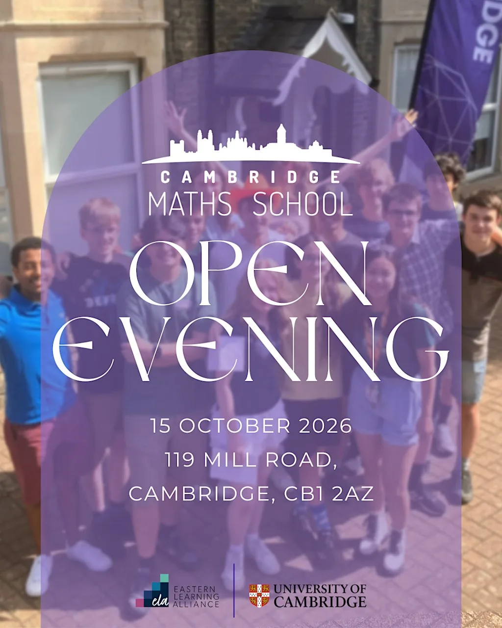 Cambridge Maths School Open Evening 2026 at Cambridge Maths School