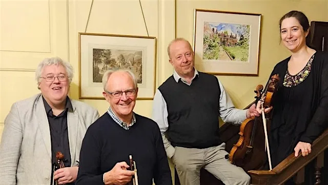 Cavick String Quartet Summer Concert at Oulton Chapel
