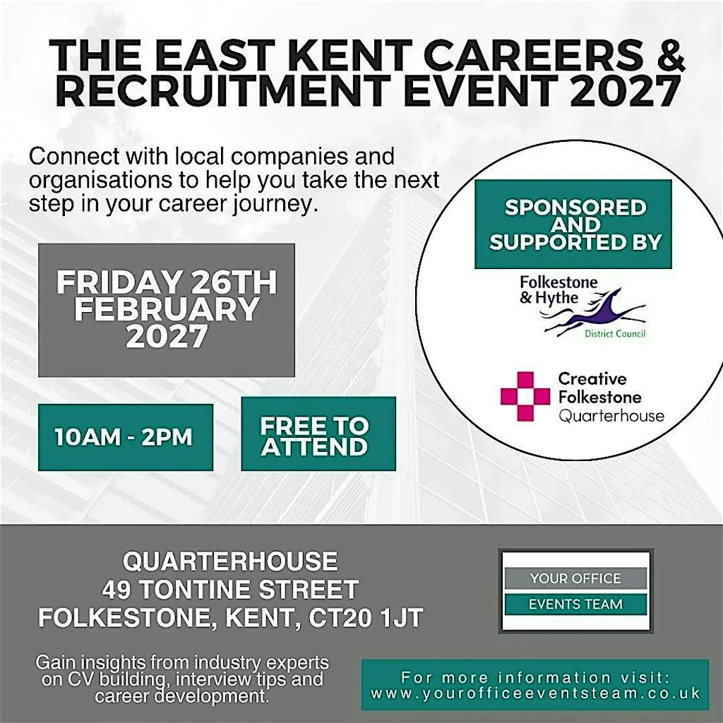 East Kent Careers & Recruitment Event 2027 at Quarterhouse