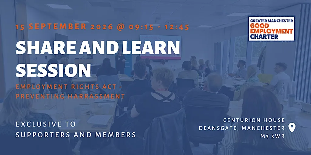 Share and Learn - ERA 2025 Session - Preventing Harassment at Centurion House