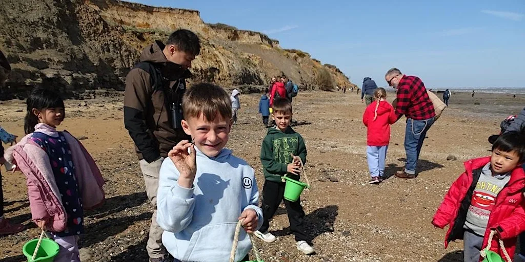 Naze family seashore discovery at The Naze Nature Discovery Centre