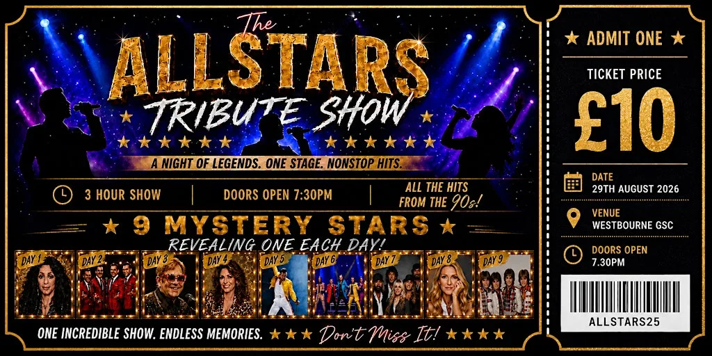 All star tribute show at Westbourne Glentoran Supporters Club