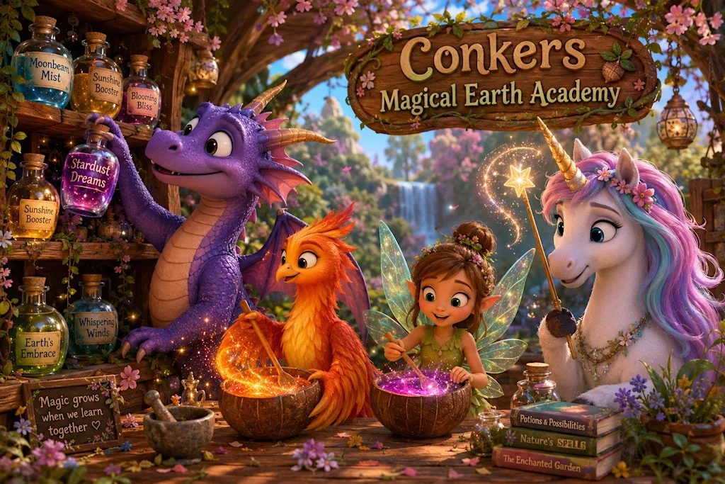 Magic Potion Masterclass for Children ages 3 to 300! at Rock & Rose Rituals & Conkers Earth School