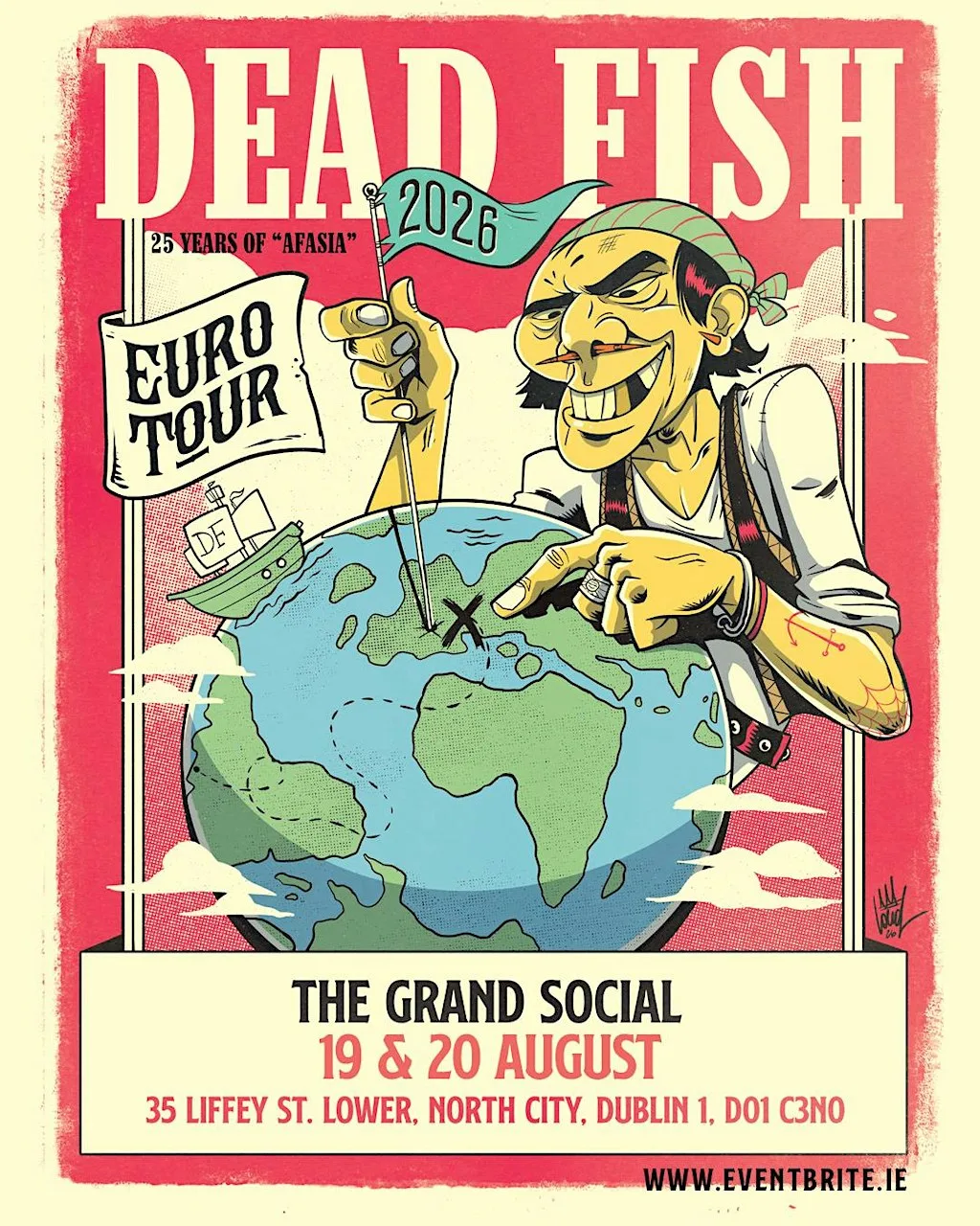 Dead Fish in Dublin - 25th Anniversary Special Show - Afasia