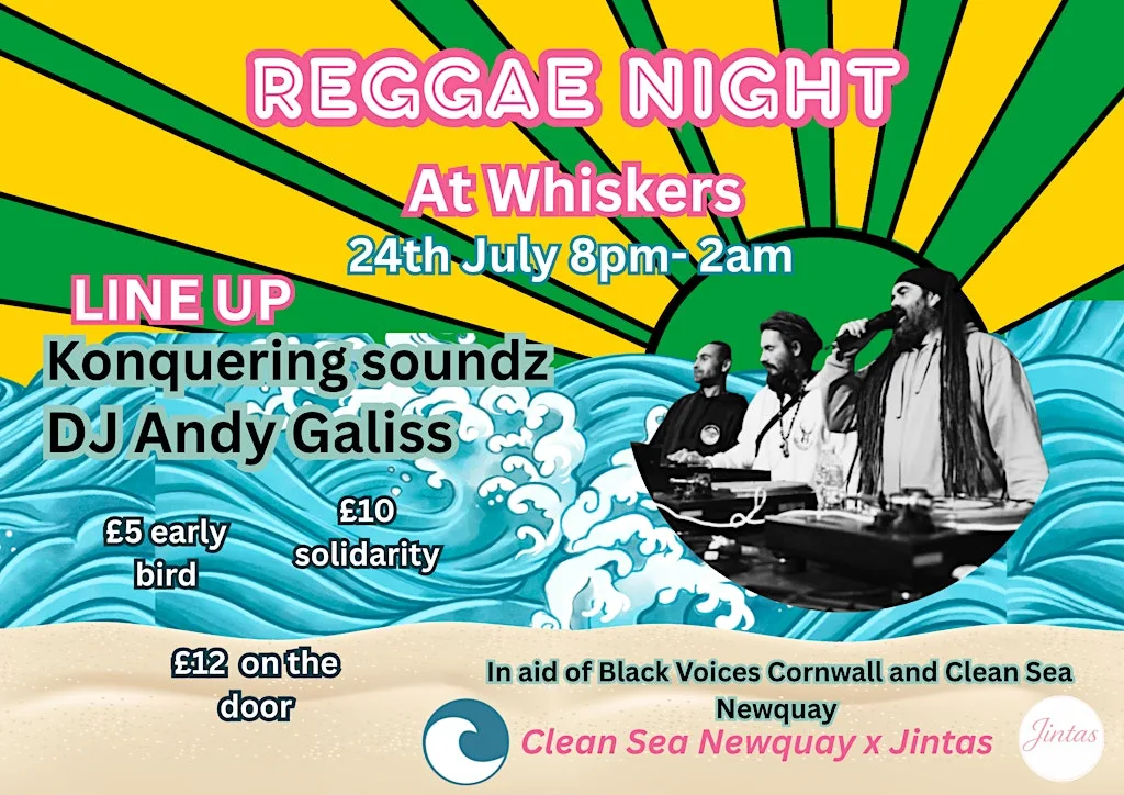 REGGAE NIGHT at Whiskers Newquay