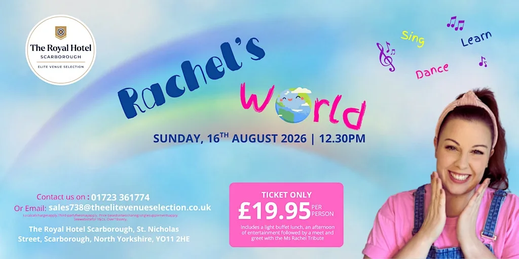 Rachel's Worlds at Royal Hotel Scarborough