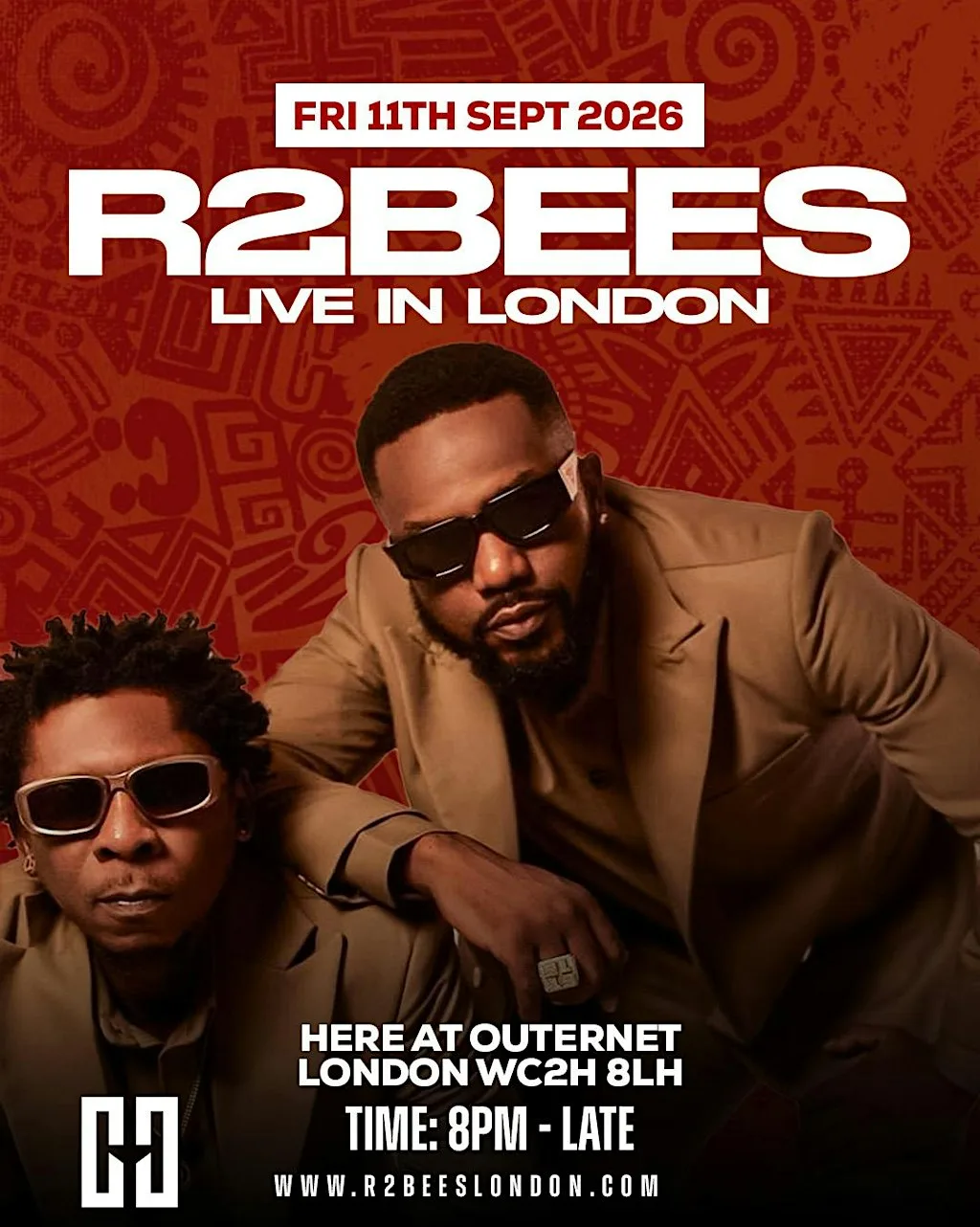 R2bees Live in London