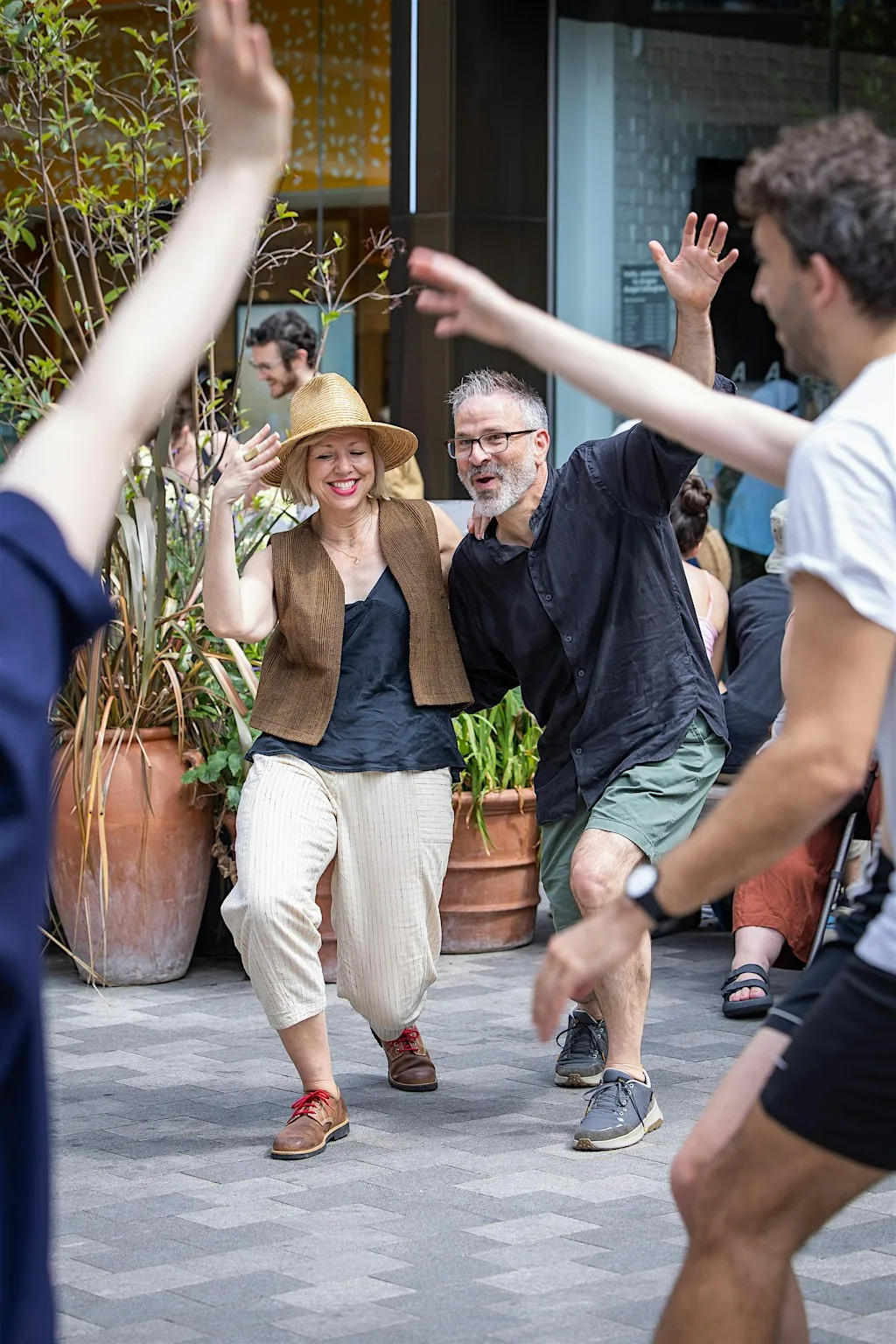 Swing Dance at the Piazza at Angel Central