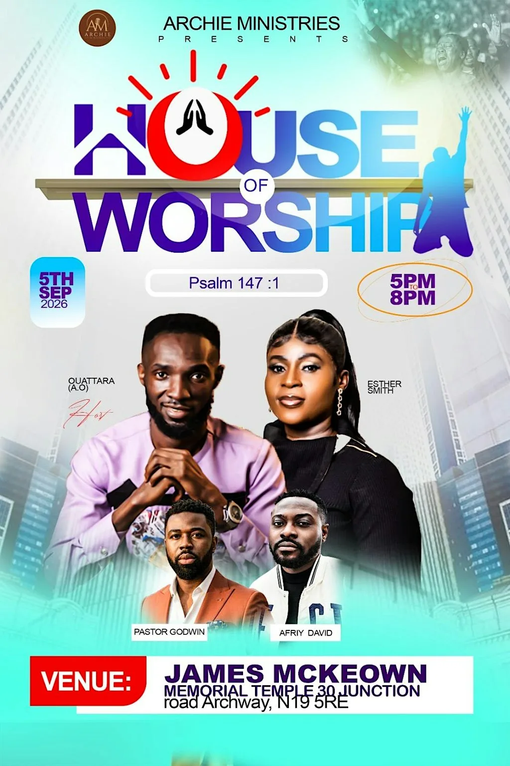 HOUSE OF WORSHIP at 30 Junction Rd