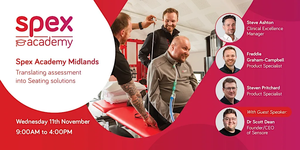 Spex UK Academy Midlands: Translating Assessment into Seating Solutions at Village Hotel Coventry