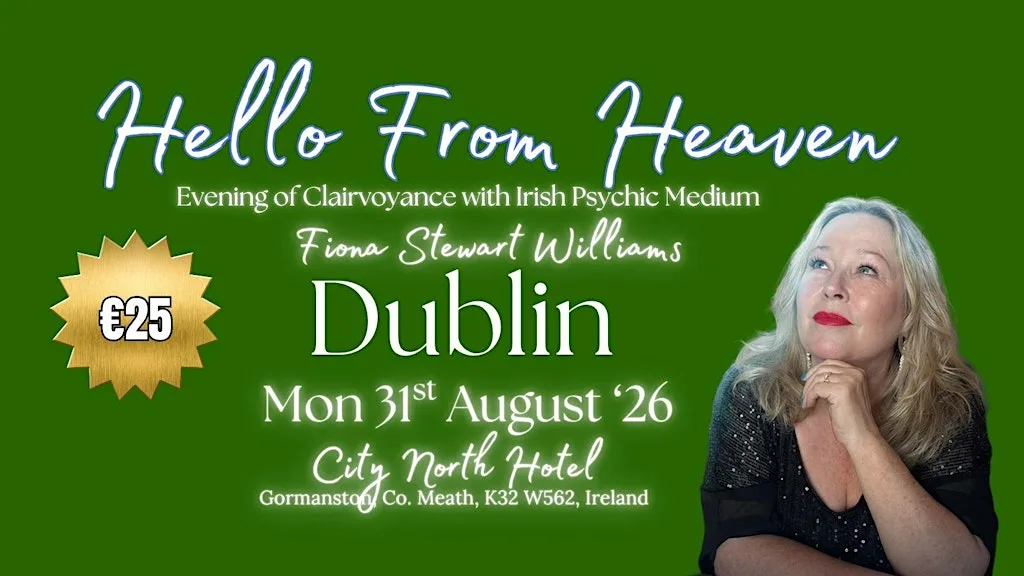 A Wee Psychic Night in Dublin Upfront & Personal - Small Audience at CityNorth Hotel & Conference Centre