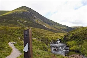 A Ranger led walk up Ben Wyvis at Ben Wyvis National Nature Reserve Car Park