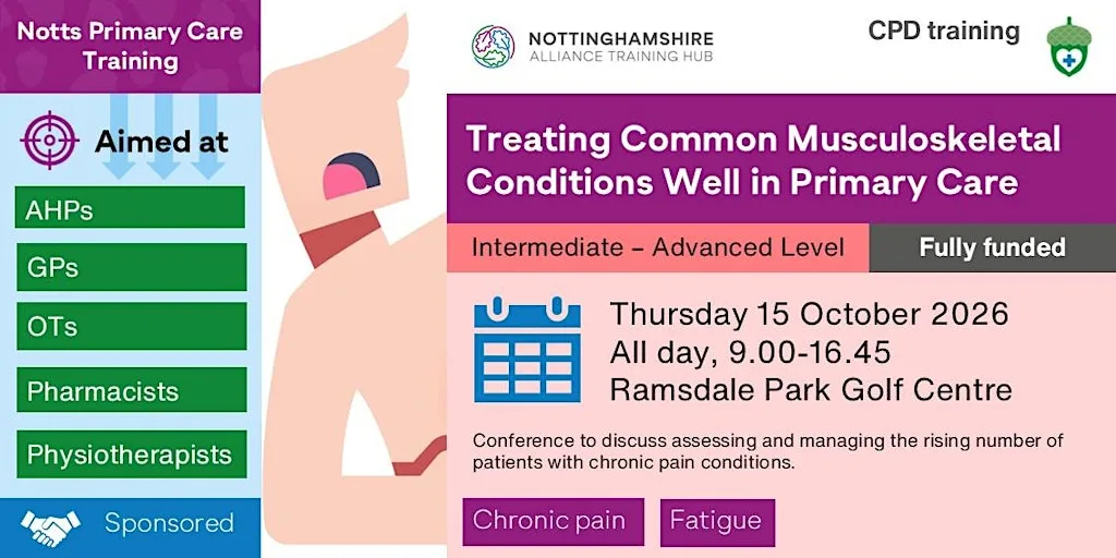 Treating Common Musculoskeletal Conditions Well in Primary Care