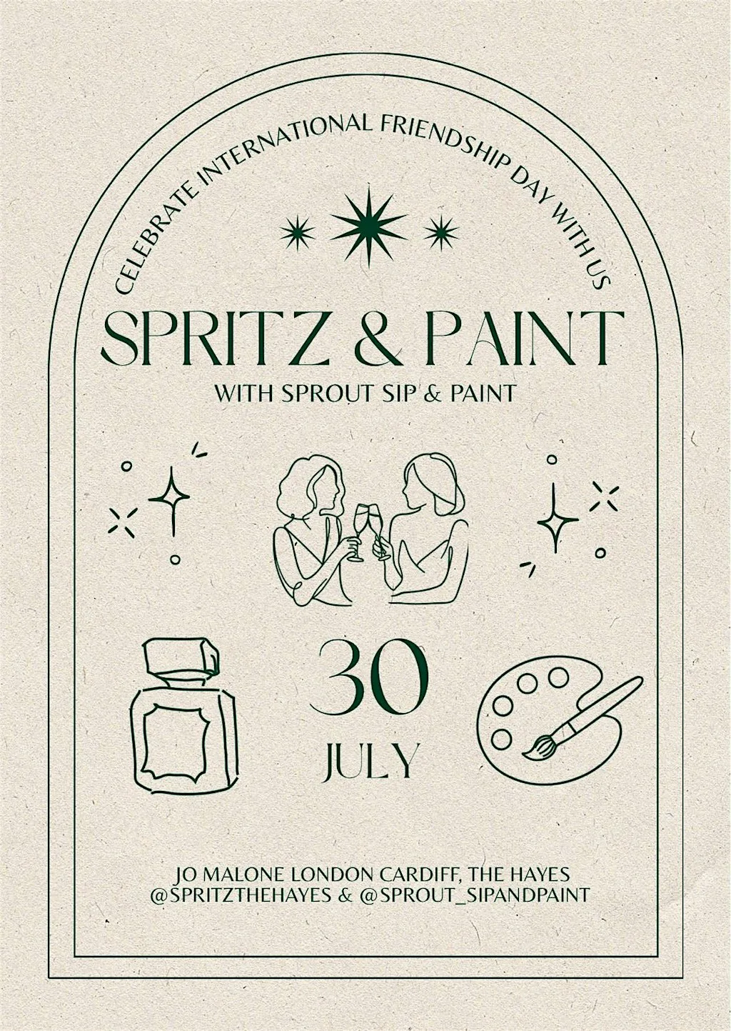 Jo Malone Cardiff - Spritz & Paint at Jo Malone London