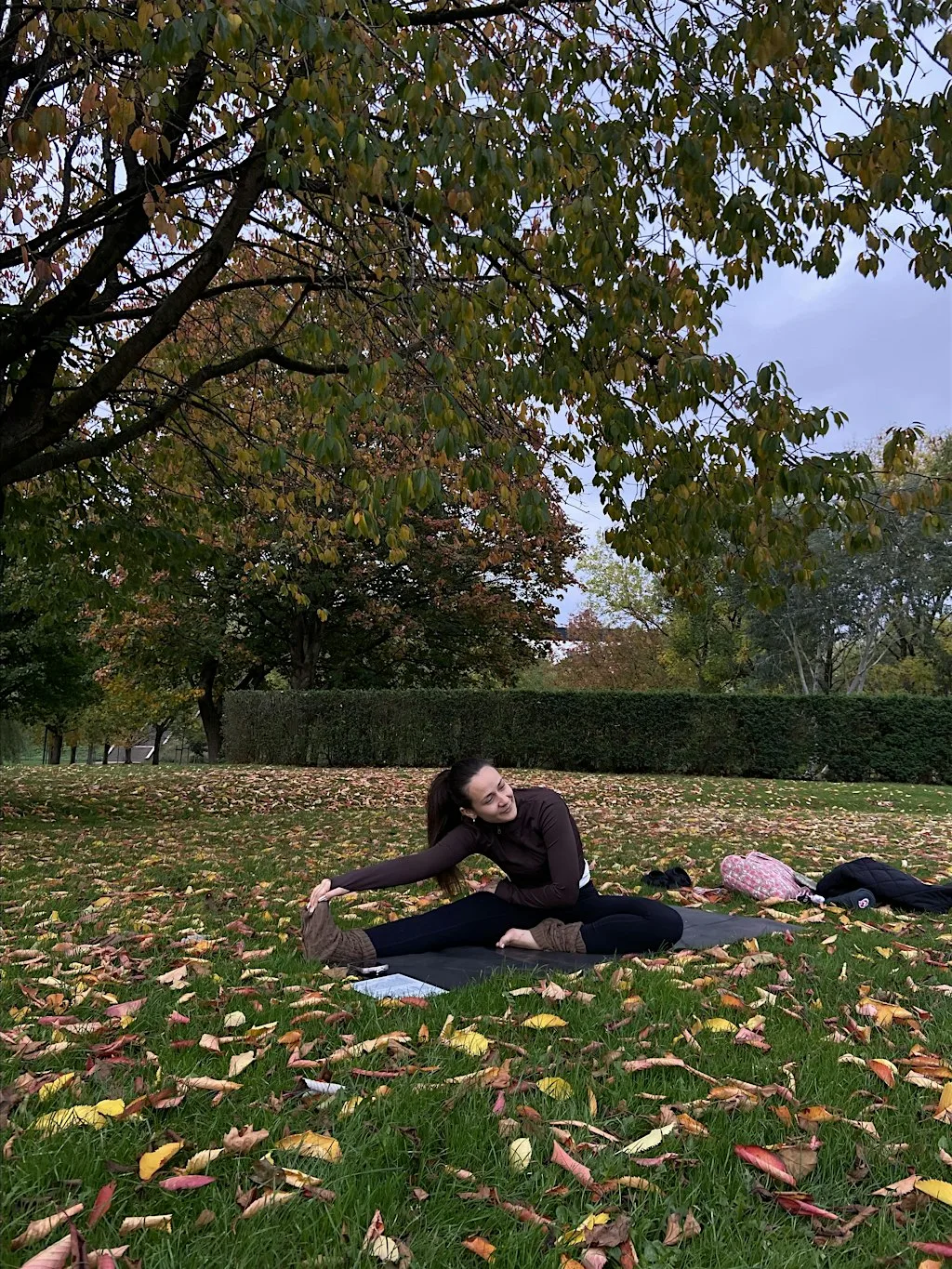 Yoga in the Park at Peel Park