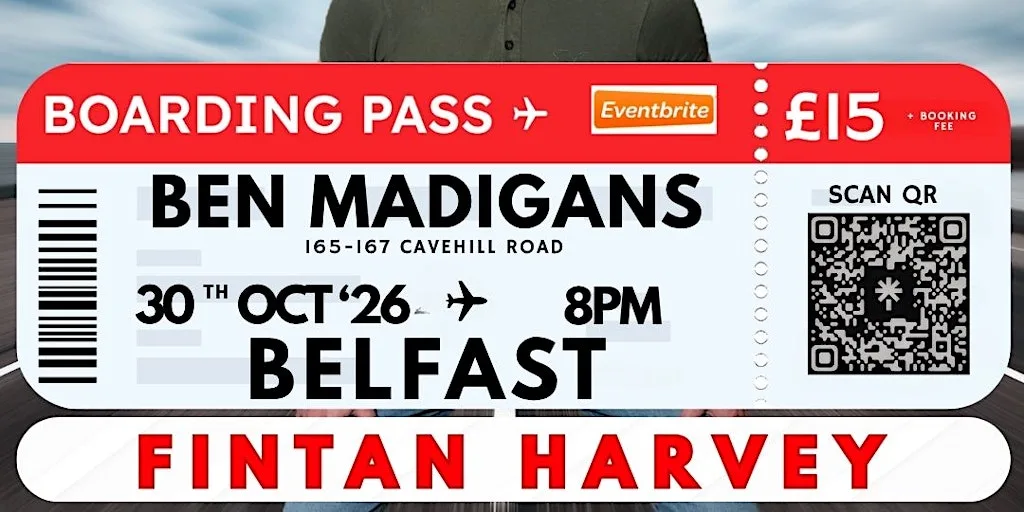 Fintan Harvey FLIGHTMARES Ben Madigans Belfast at Ben Madigans Bar & Kitchen