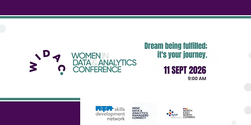 Women in Data and Analytics Conference NENC at The Frederick Douglass Centre