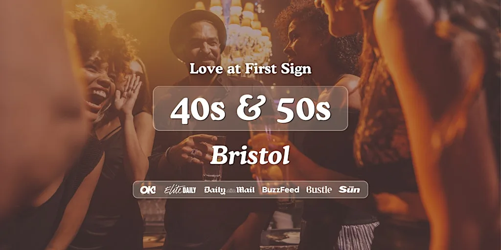 Bristol Singles Night, 40s & 50s | Bootlegger | Love at First Sign at The Bootlegger